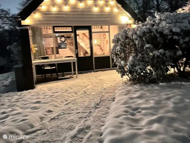 Gezellige verlichting aan de voorkant